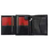 Pierre Cardin YS606 326 fekete férfi bőr pénztárca 10 x 13 x 3 cm