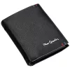 Pierre Cardin YS606 326 fekete férfi bőr pénztárca 10 x 13 x 3 cm