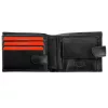 Pierre Cardin YS606 323A fekete férfi bőr pénztárca 11.5 x 8.5 x 2.8 cm