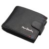 Pierre Cardin YS606 323A fekete férfi bőr pénztárca 11.5 x 8.5 x 2.8 cm 