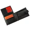 Pierre Cardin YS606 8806A fekete férfi bőr pénztárca 12.5 x 9.5 x 3 cm