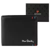 Pierre Cardin YS606 8825 fekete férfi bőr pénztárca 11 x 9 x 2.8 cm