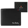 Pierre Cardin YS606 8825 fekete férfi bőr pénztárca 11 x 9 x 2.8 cm