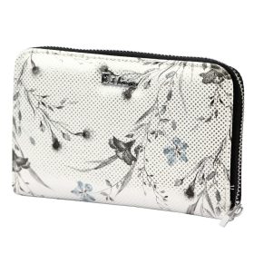   Eslee 6027 fekete női rostbőr pénztárca 16 x 10.5 x 3.5 cm