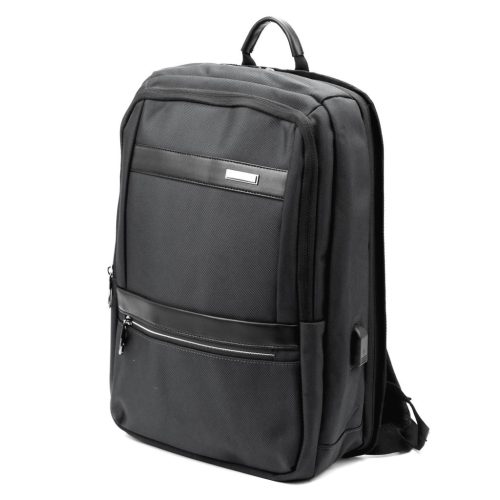 B.Cavalli BC1325 szürke poliészter hátizsák 30 x 43 x 13 cm