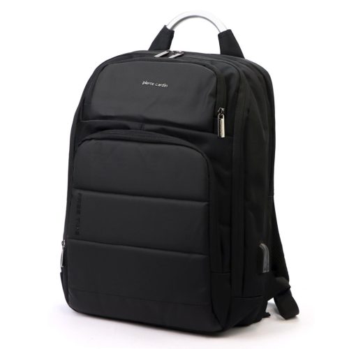 Pierre Cardin 4449 ALAN05 fekete férfi hátizsák 34 x 45 x 18 cm
