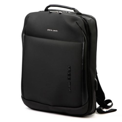 Pierre Cardin 4461 ALAN05 fekete férfi hátizsák 32 x 46 x 14 cm