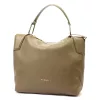 Pierre Cardin 55092 FRZ drapp női bőr válltáska 36 x 33 x 12 cm