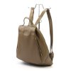 Pierre Cardin FRZ 1750 taupe női bőr hátitáska 33 x 40 x 13 cm