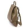 Pierre Cardin FRZ 1750 taupe női bőr hátitáska 33 x 40 x 13 cm