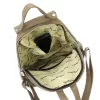 Pierre Cardin FRZ 1750 taupe női bőr hátitáska 33 x 40 x 13 cm