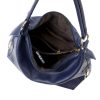 Pierre Cardin WX10 9555 sötétkék női válltáska 34 x 23 x 9 cm