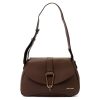 Pierre Cardin GN28 6629 barna női válltáska 34 x 23 x 9 cm 