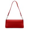 Pierre Cardin 1983 FRZ piros női bőr válltáska 27.5 x 13 x 9.5 cm 