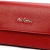 Pierre Cardin 1983 FRZ piros női bőr válltáska 27.5 x 13 x 9.5 cm