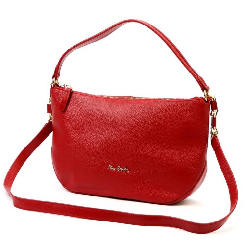 Pierre Cardin 55094 FRZ piros női bőr válltáska 33 x 22 x 9 cm
