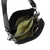 Pierre Cardin 55089 FRZ fekete női bőr válltáska 25 x 20 x 13 cm