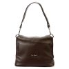 Pierre Cardin 55089 FRZ barna női bőr válltáska 25 x 20 x 13 cm 