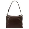 Pierre Cardin 55089 FRZ barna női bőr válltáska 25 x 20 x 13 cm 