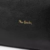 Pierre Cardin 55091 FRZ fekete női bőr kézitáska, vállpánttal 40 x 25 x 14 cm