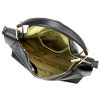 Pierre Cardin 55091 FRZ fekete női bőr kézitáska, vállpánttal 40 x 25 x 14 cm