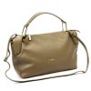 Pierre Cardin 55091 FRZ taupe női bőr kézitáska, vállpánttal 40 x 25 x 14 cm