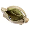 Pierre Cardin 55091 FRZ taupe női bőr kézitáska, vállpánttal 40 x 25 x 14 cm