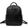 Pierre Cardin 1858 FRZ fekete női bőr hátizsák 26 x 30 x 11 cm 