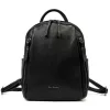 Pierre Cardin 1858 FRZ fekete női bőr hátizsák 26 x 30 x 11 cm