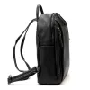 Pierre Cardin 1858 FRZ fekete női bőr hátizsák 26 x 30 x 11 cm