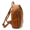 Pierre Cardin 1858 FRZ konyak női bőr hátizsák 26 x 30 x 11 cm 
