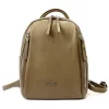 Pierre Cardin 1858 FRZ taupe női bőr hátizsák 26 x 30 x 11 cm