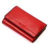 Mato Grosso 0579-40 RFID piros női bőr pénztárca 12 x 8.5 x 3 cm