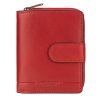 Mato Grosso 0820-40 RFID piros női bőr pénztárca 12.5 x 10.5 x 3 cm