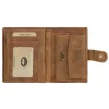 EL FORREST 703-08 RFID barna férfi bőr pénztárca 10 x 13 x 3 cm