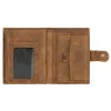 EL FORREST 703-08 RFID barna férfi bőr pénztárca 10 x 13 x 3 cm