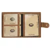 EL FORREST 703-08 RFID barna férfi bőr pénztárca 10 x 13 x 3 cm