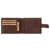 EL FORREST 709-220 RFID barna férfi bőr pénztárca 13 x 9.5 x 3 cm