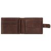EL FORREST 709-220 RFID barna férfi bőr pénztárca 13 x 9.5 x 3 cm