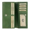 EL FORREST 743-16 RFID zöld női bőr pénztárca 18.5 x 9 x 3.5 cm