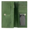 EL FORREST 743-16 RFID zöld női bőr pénztárca 18.5 x 9 x 3.5 cm