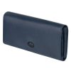 EL FORREST 743-35 RFID navy női bőr pénztárca 18.5 x 9 x 3.5 cm