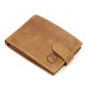 EL FORREST 851-08 RFID barna férfi bőr pénztárca 12 x 8.3 x 3 cm