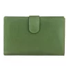 EL FORREST 866-16 RFID zöld női bőr pénztárca 10 x 14 x 3 cm
