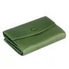 EL FORREST 866-16 RFID zöld női bőr pénztárca 10 x 14 x 3 cm
