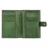 EL FORREST 866-16 RFID zöld női bőr pénztárca 10 x 14 x 3 cm