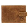 EL FORREST 916-08 RFID barna férfi bőr pénztárca 12 x 8.5 x 2.5 cm