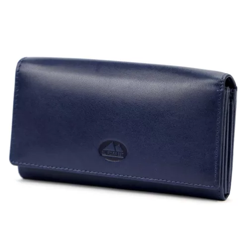EL FORREST 919-35 RFID navy női bőr pénztárca 16.5 x 9.5 x 3.5 cm