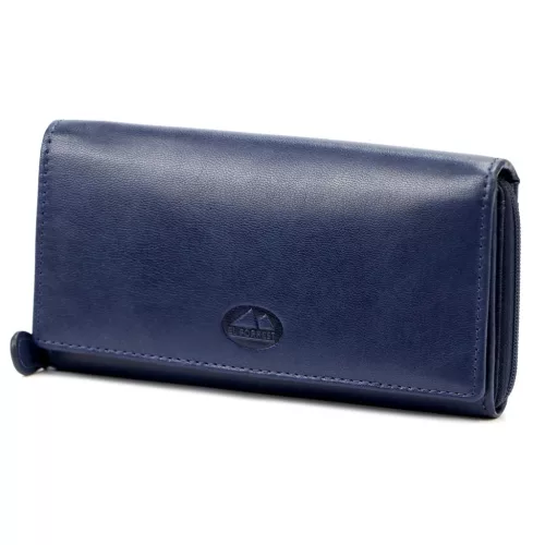 EL FORREST 920-35 RFID navy női bőr pénztárca 16.5 x 8.5 x 3.5 cm