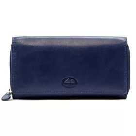   EL FORREST 920-35 RFID navy női bőr pénztárca 16.5 x 8.5 x 3.5 cm